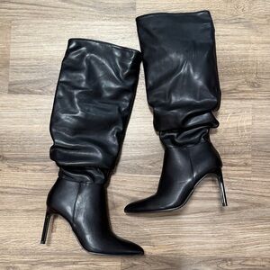 FOREVER 21 Slouchy Stiletto Boots | Size 6